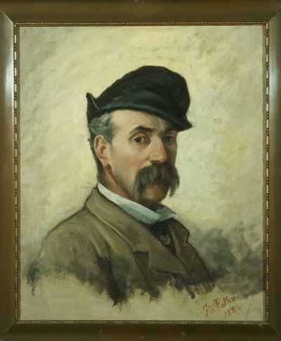 Self Portrait, 1884 by Giovanni Fattori